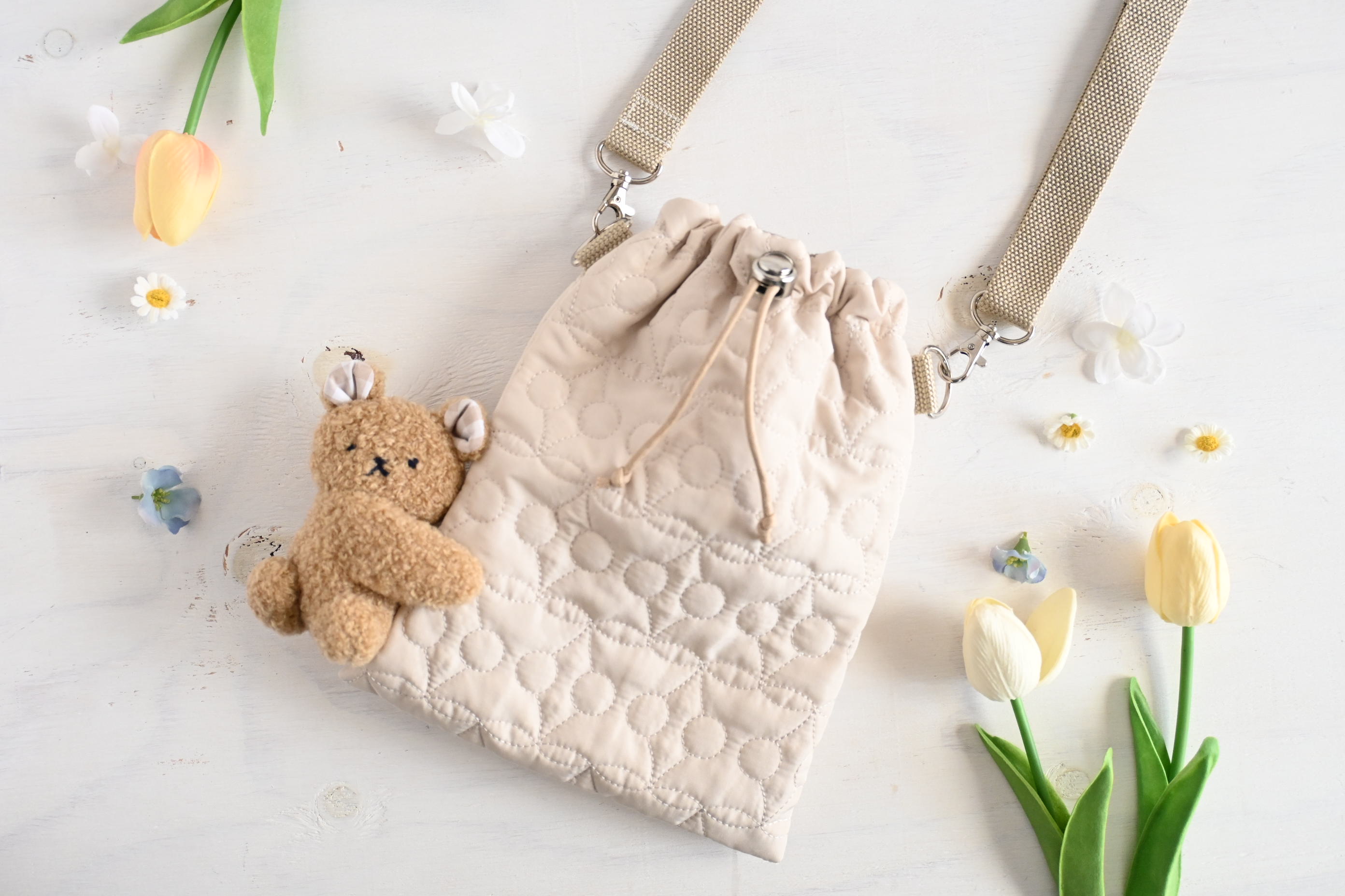 くっつきぬいぐるみ&ショルダーポシェット　選べる3種